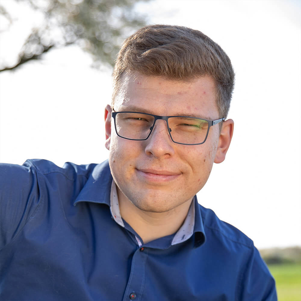 Portrait Daniel Sluzewski (Kunden-Testimonial).