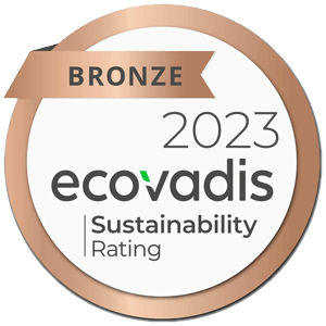 Ecovadis Abzeichen Bronze 2023