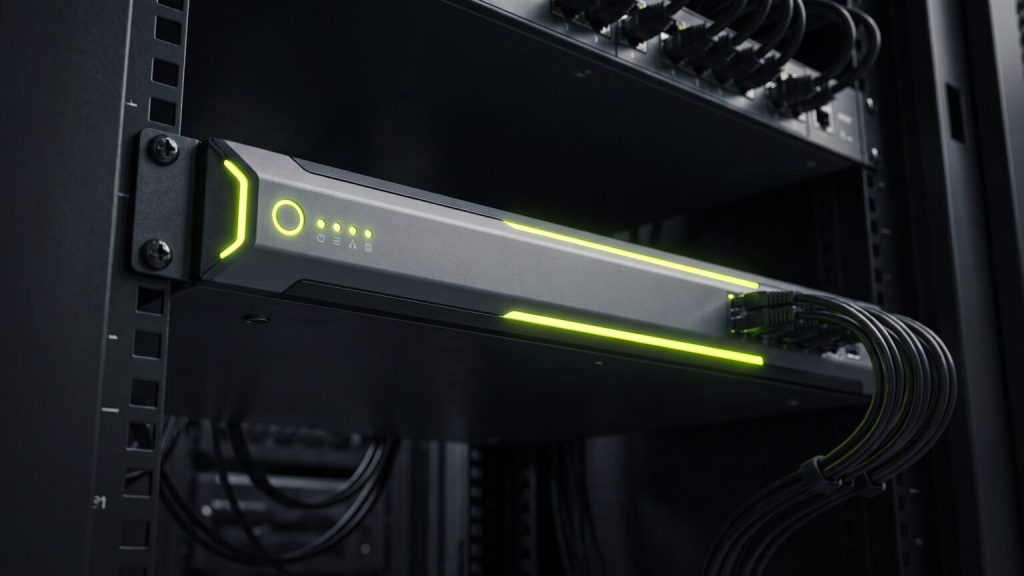 Firewall-Appliance im Rack