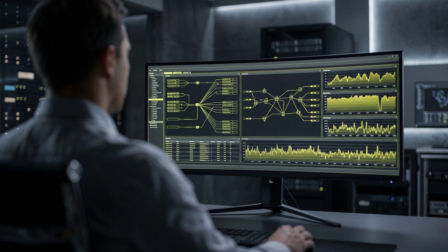 Netzwerk-Monitoring Dashboard mit Streaming-Telemetrie